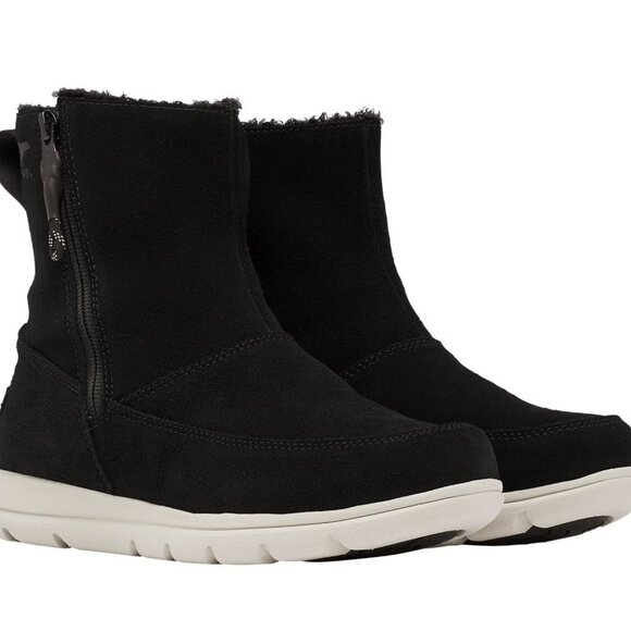 Sorel Explorer Zip Black/Noir Size 7.5 - Picture 1 of 5